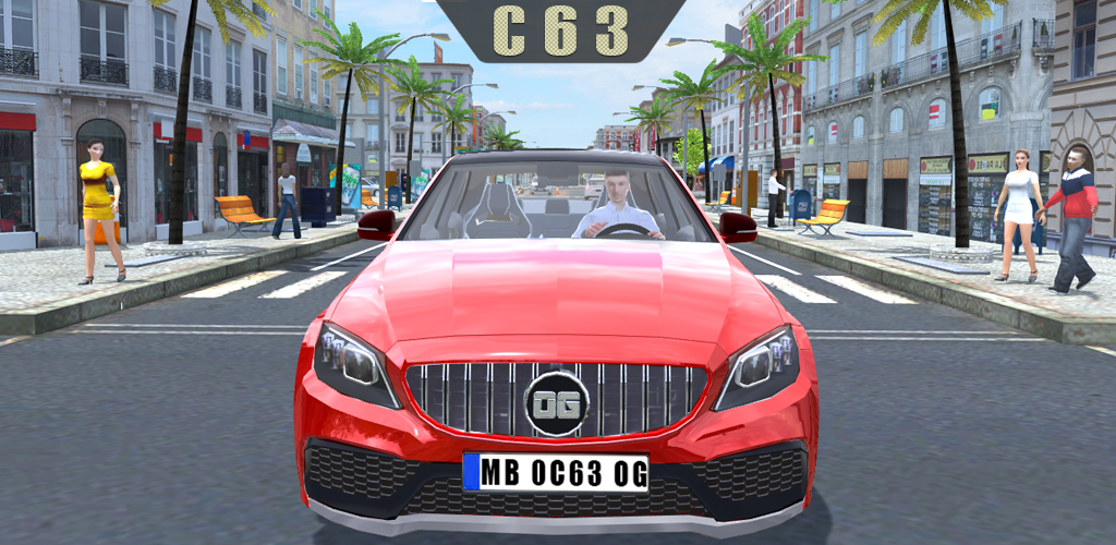 Background لعبة Car Simulator C63 