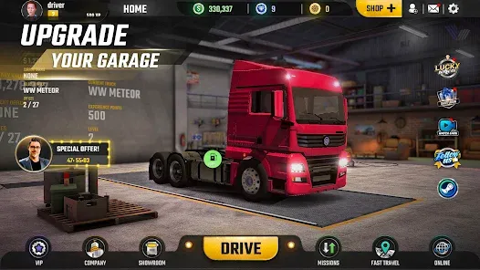 Background تحميل محاكي الشاحنات الدول العربية Truck Simulator World اصدار 2025 برابط مباشر 