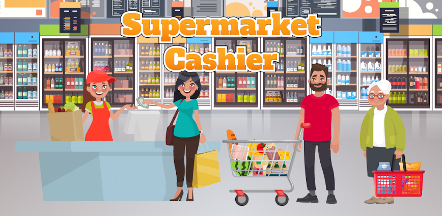 Background لعبة Supermarket Cashier Simulator أموال غير محدودة