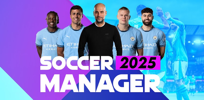 Background لعبة Soccer Manager 2025 أموال غير محدودة 