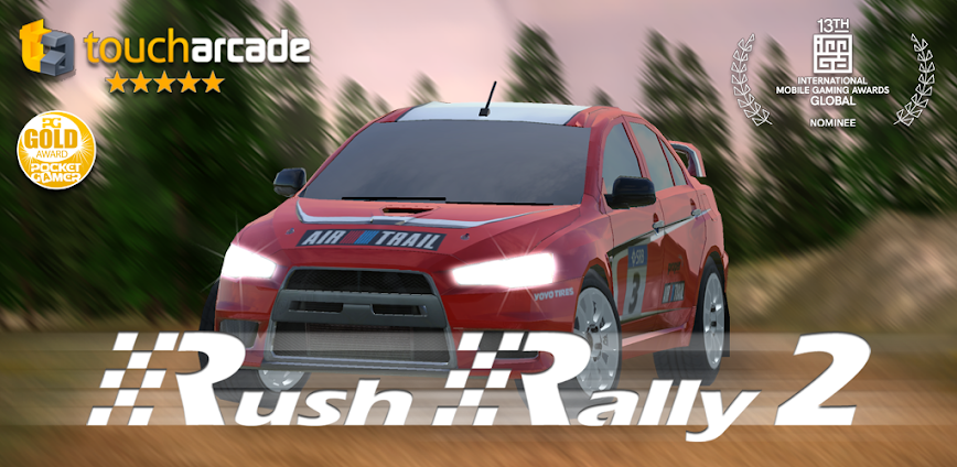 Background تحميل لعبة Rush Rally 2 للاندرويد مجانا برابط مباشر