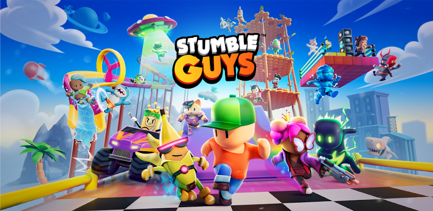 Background تحميل لعبة Stumble Guys مهكرة إصدار 2025 للاندرويد والايفون برابط مباشر 