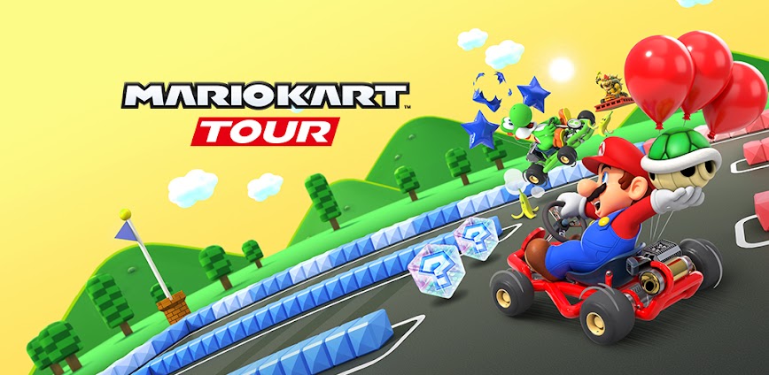 Background تحميل لعبة Mario Kart Tour للاندرويد مجانا برابط مباشر 