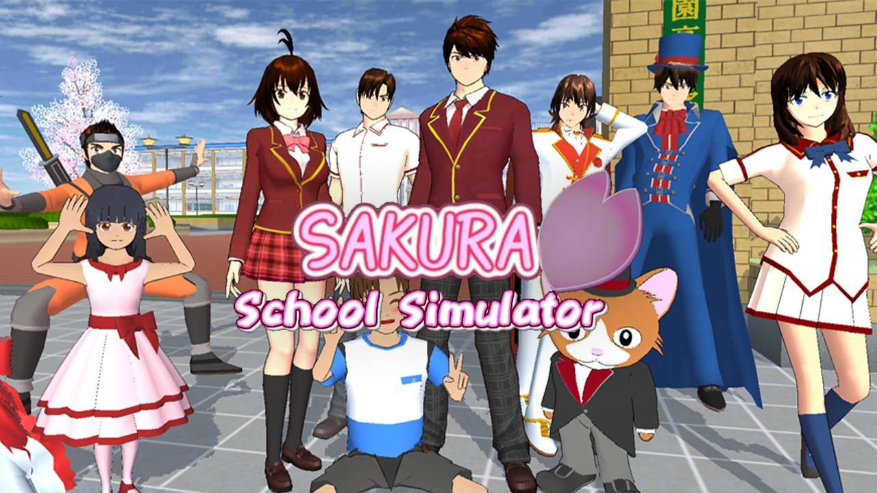 Background لعبة Sakura School Simulator ساكورا سكول 