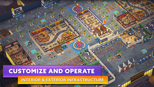 Background لعبة Airport Simulator Tycoon محاكي المطار 