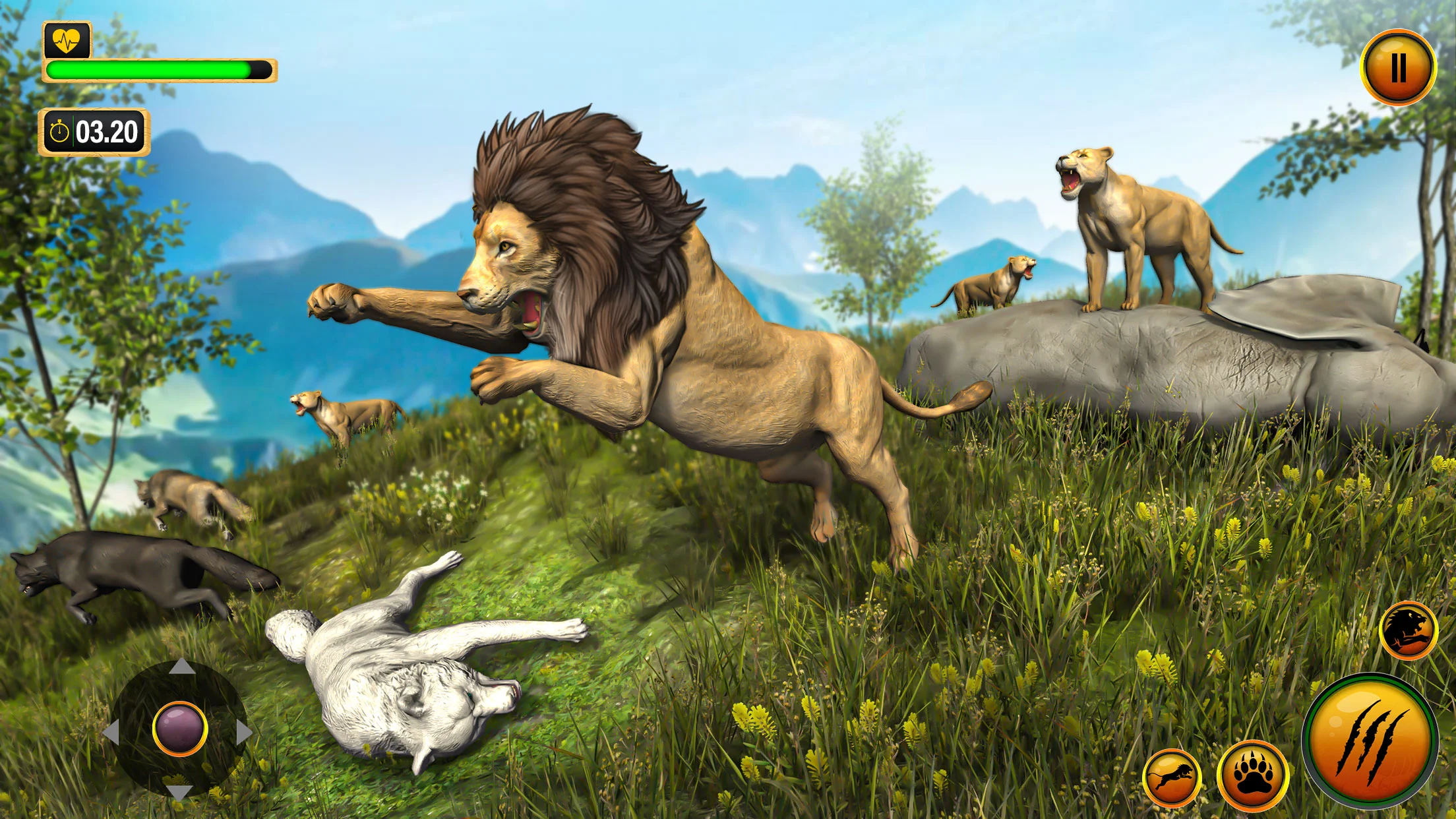 Background لعبة الاسد الملك the lion king للموبايل 2025